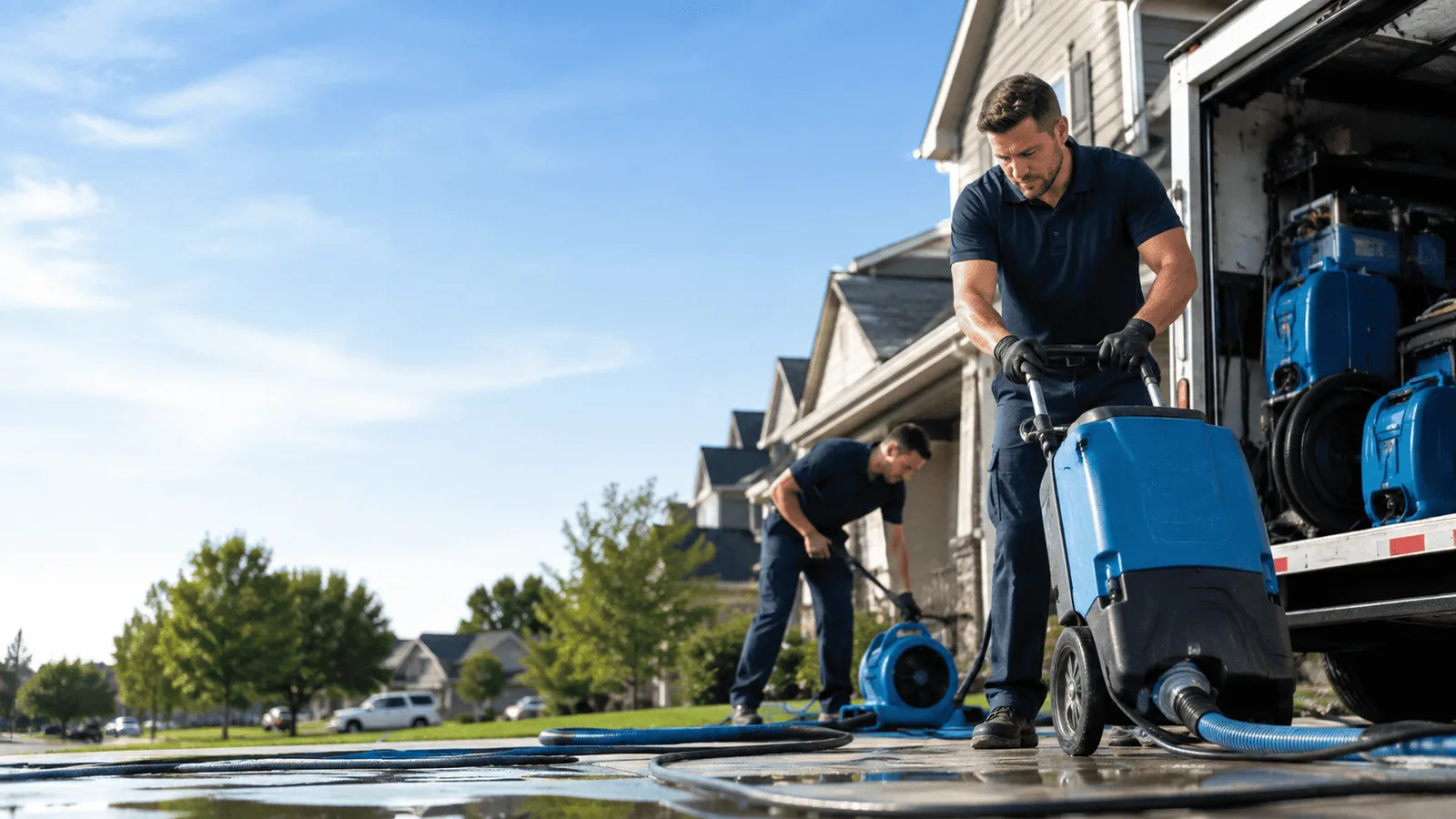 Odor Removal being performed in Mineral Springs, AR
